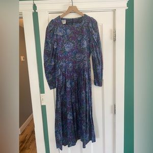 Laura ashley corduroy dress
